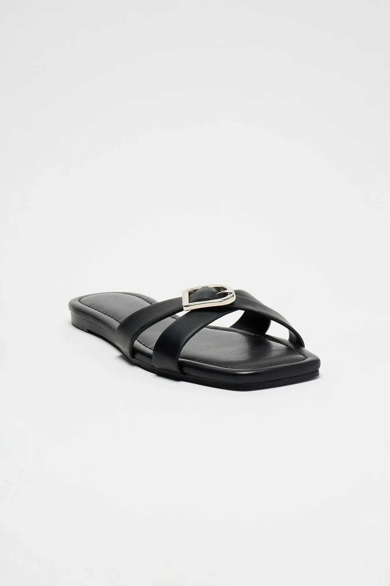 Call It Quits Sandals - Black sold by Fashion Nova product image thumbnail 4
