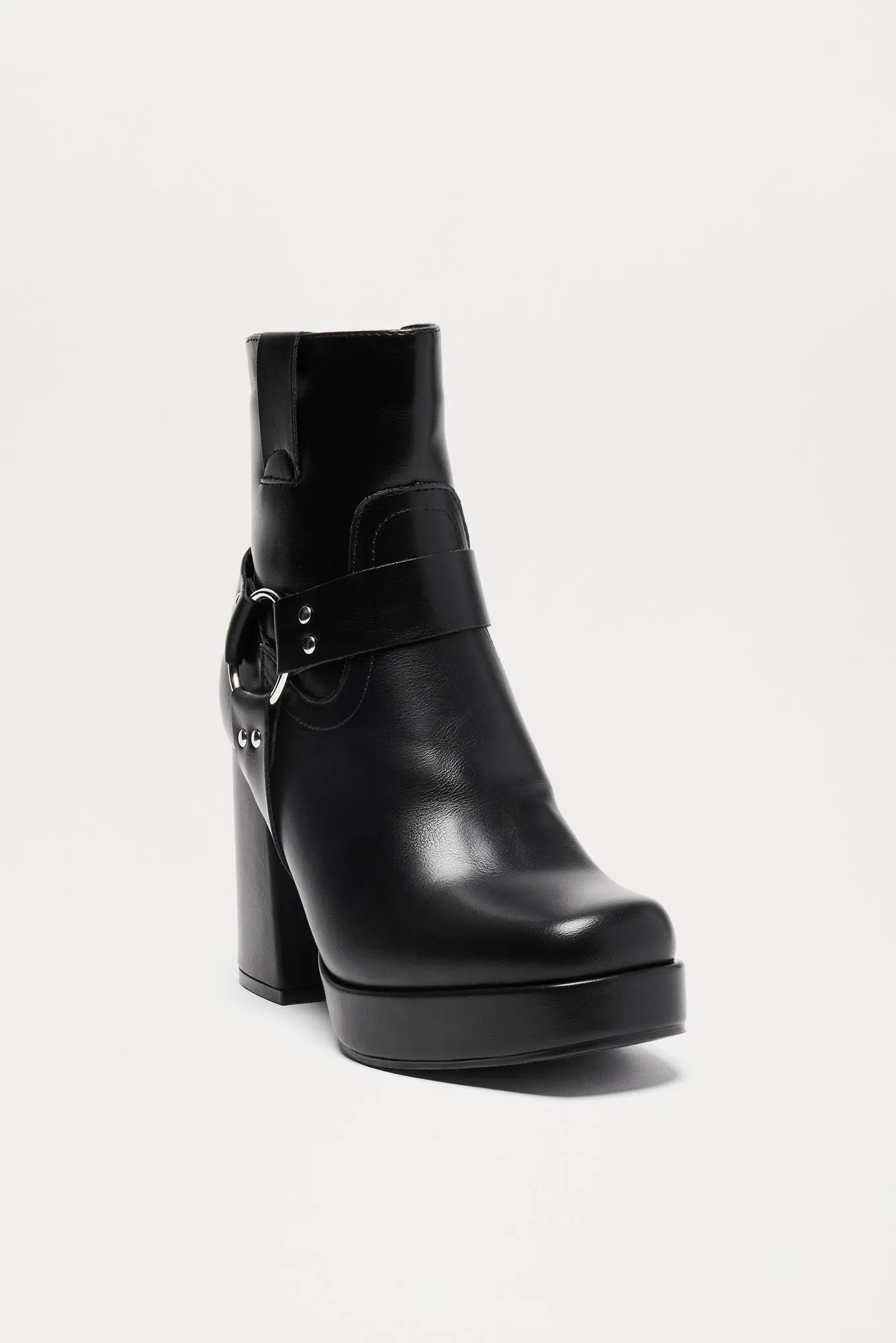 Show Me The Way Platform Booties - Black sold by Fashion Nova product image thumbnail 2