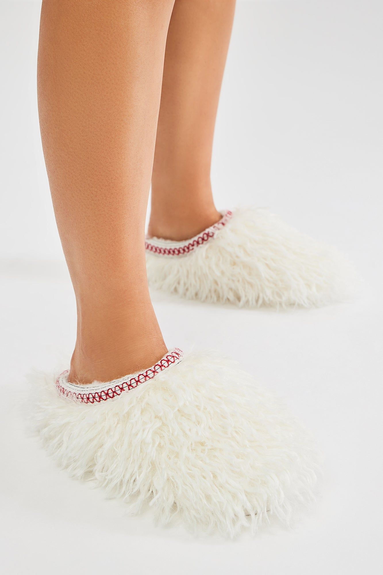 She's Cozy Slippers - White sold by Fashion Nova product image thumbnail 3