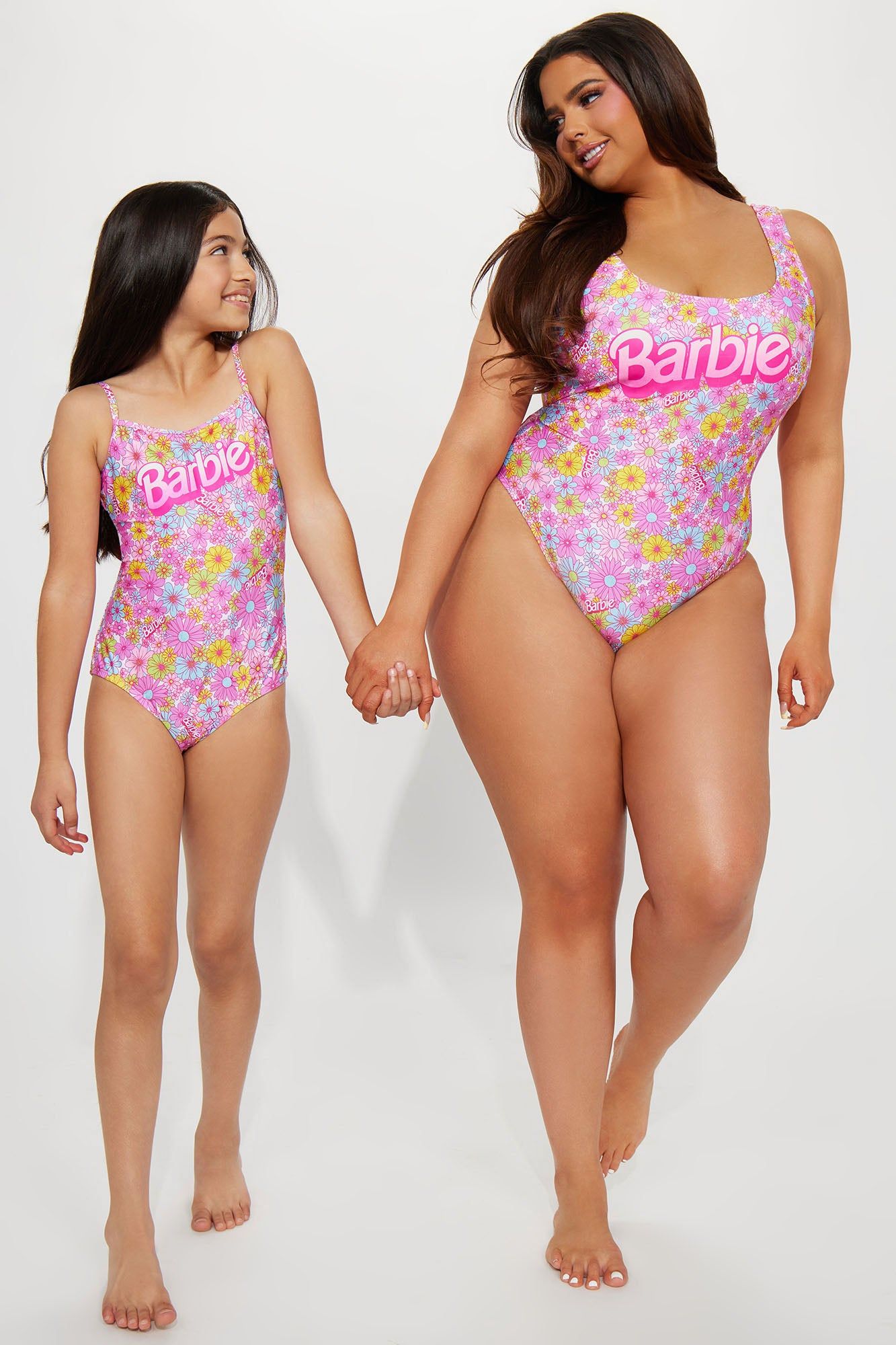 Mini Barbie Sun And Fun 1 Piece Swimsuit - Pink/combo sold by Fashion Nova product image thumbnail 3