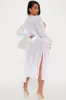 Summer Heat Cover Up Kimono - White sold by Fashion Nova