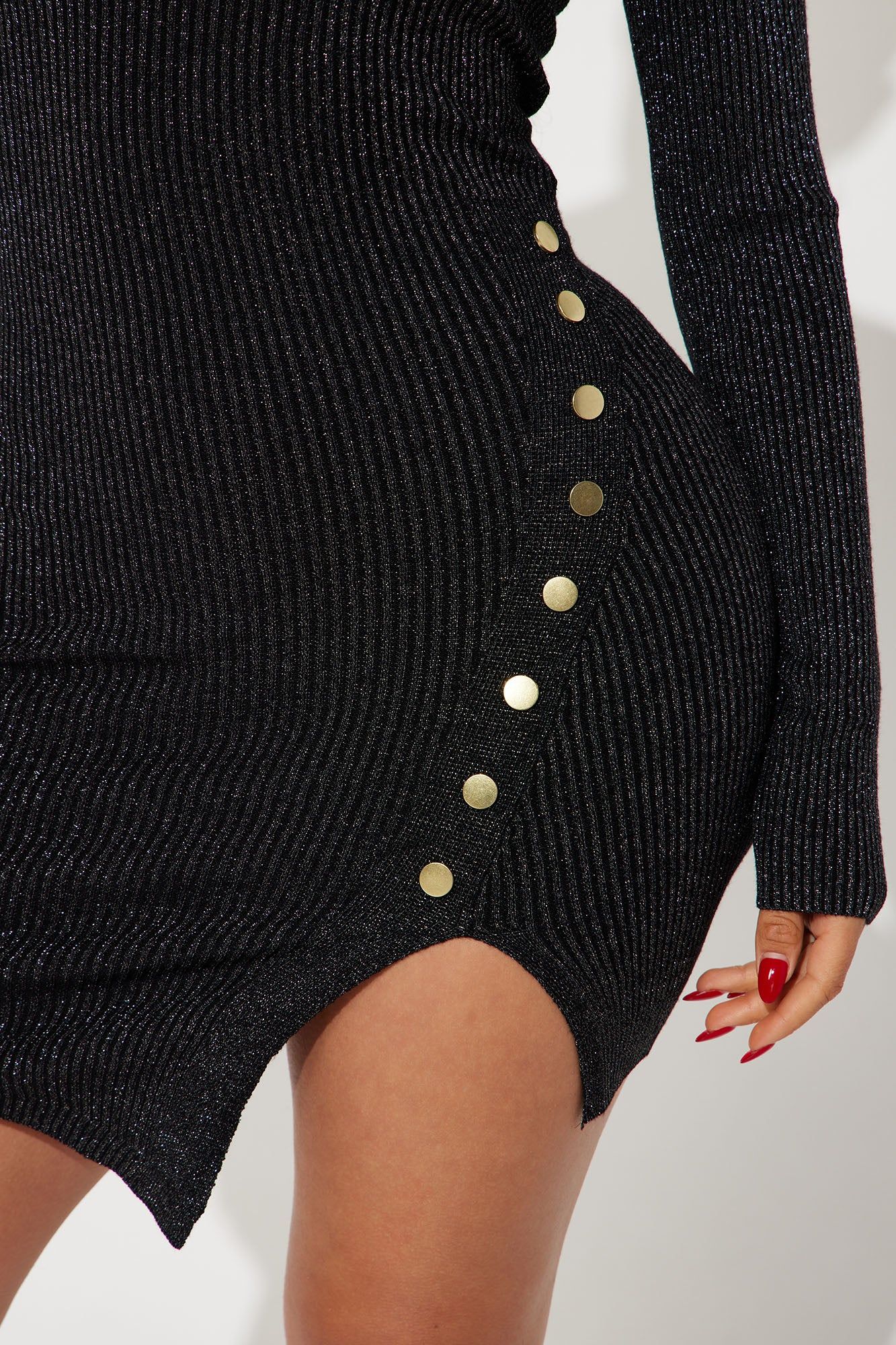 Gracie Sweater Midi Dress - Black sold by Fashion Nova product image thumbnail 3