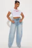 Bitch I'm A Leo Fitted Tee - White sold by Fashion Nova