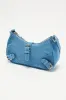 All The Right Vibes Shoulder bag - Denim sold by Fashion Nova