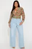 Seasonal Bloom Floral Shirt - Taupe/combo sold by Fashion Nova