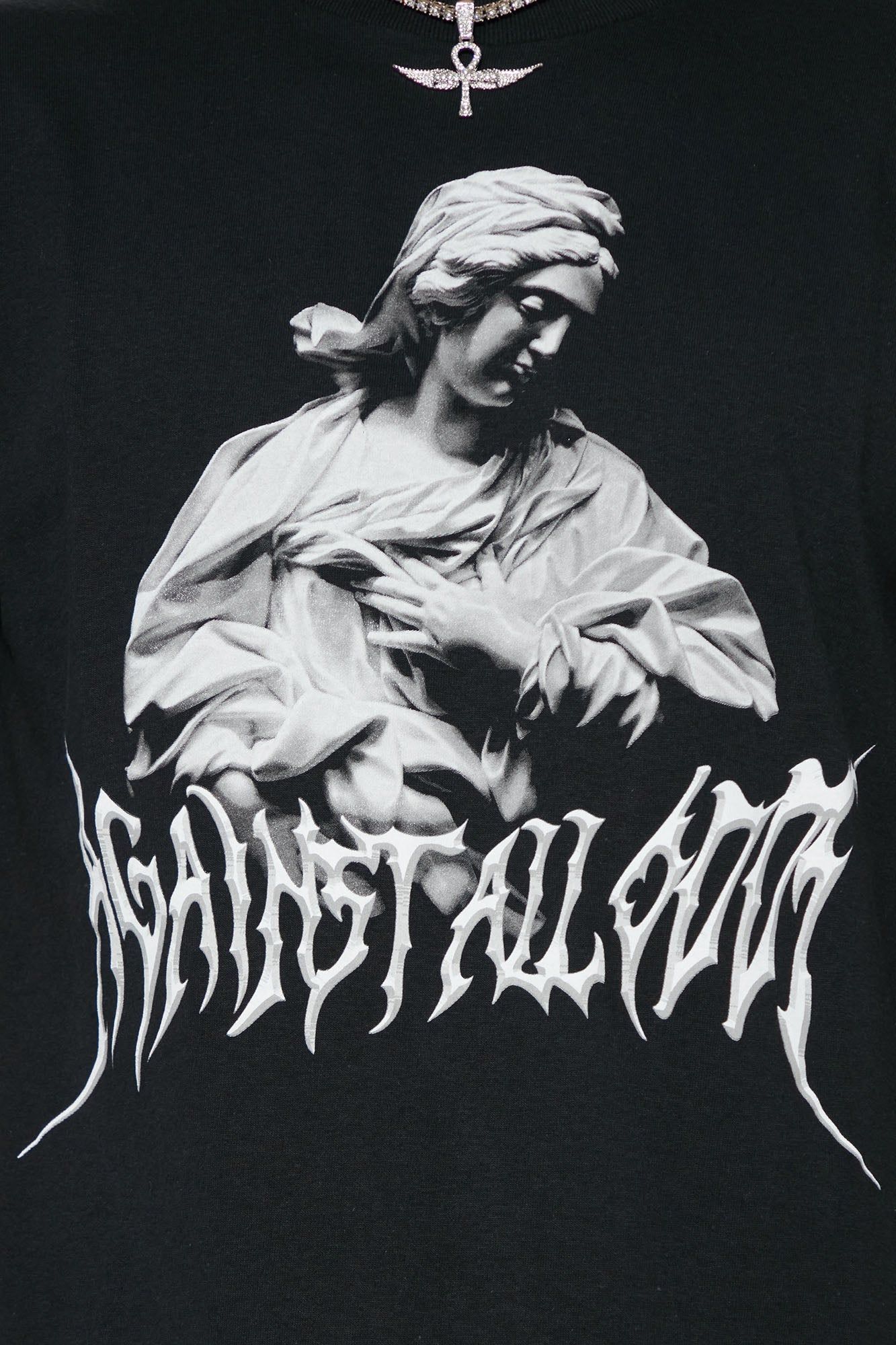 Against All Odds Short Sleeve Tee - Black sold by Fashion Nova product image thumbnail 3