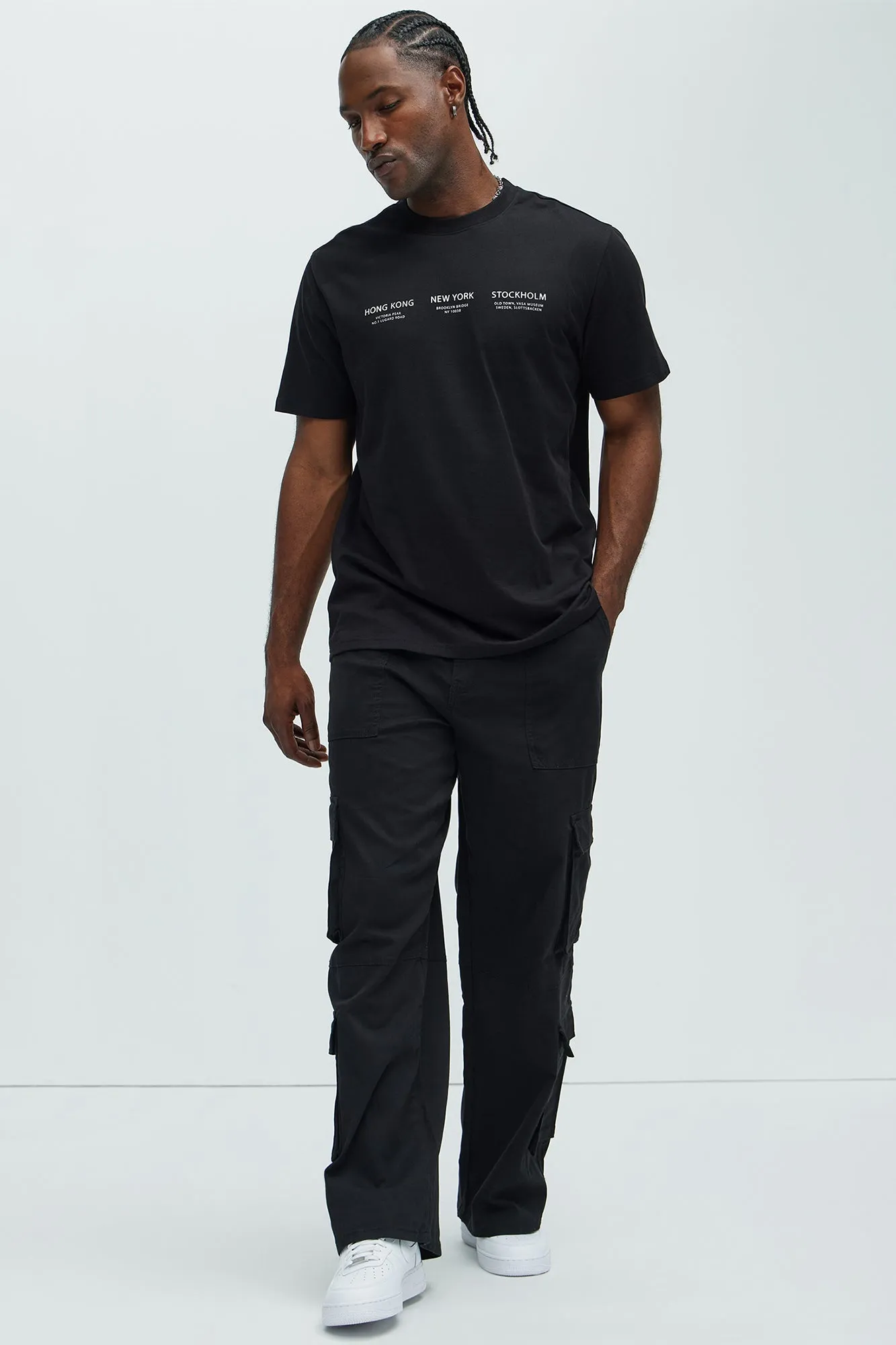 Mr. International Short Sleeve Tee - Black sold by Fashion Nova product image thumbnail 5