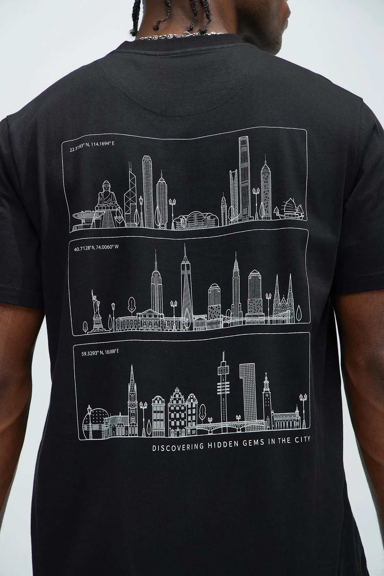 Mr. International Short Sleeve Tee - Black sold by Fashion Nova product image thumbnail 2