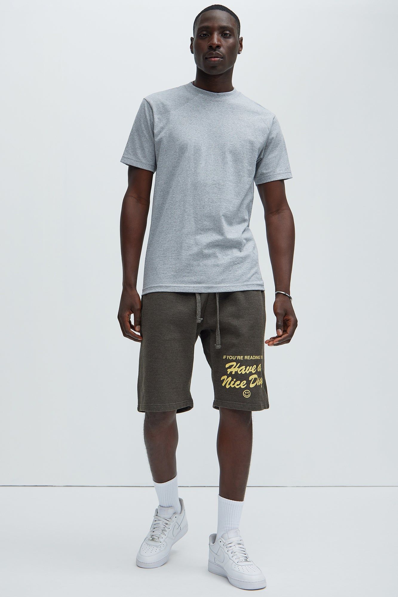 Read On Sweatshorts - Charcoal sold by Fashion Nova product image thumbnail 2