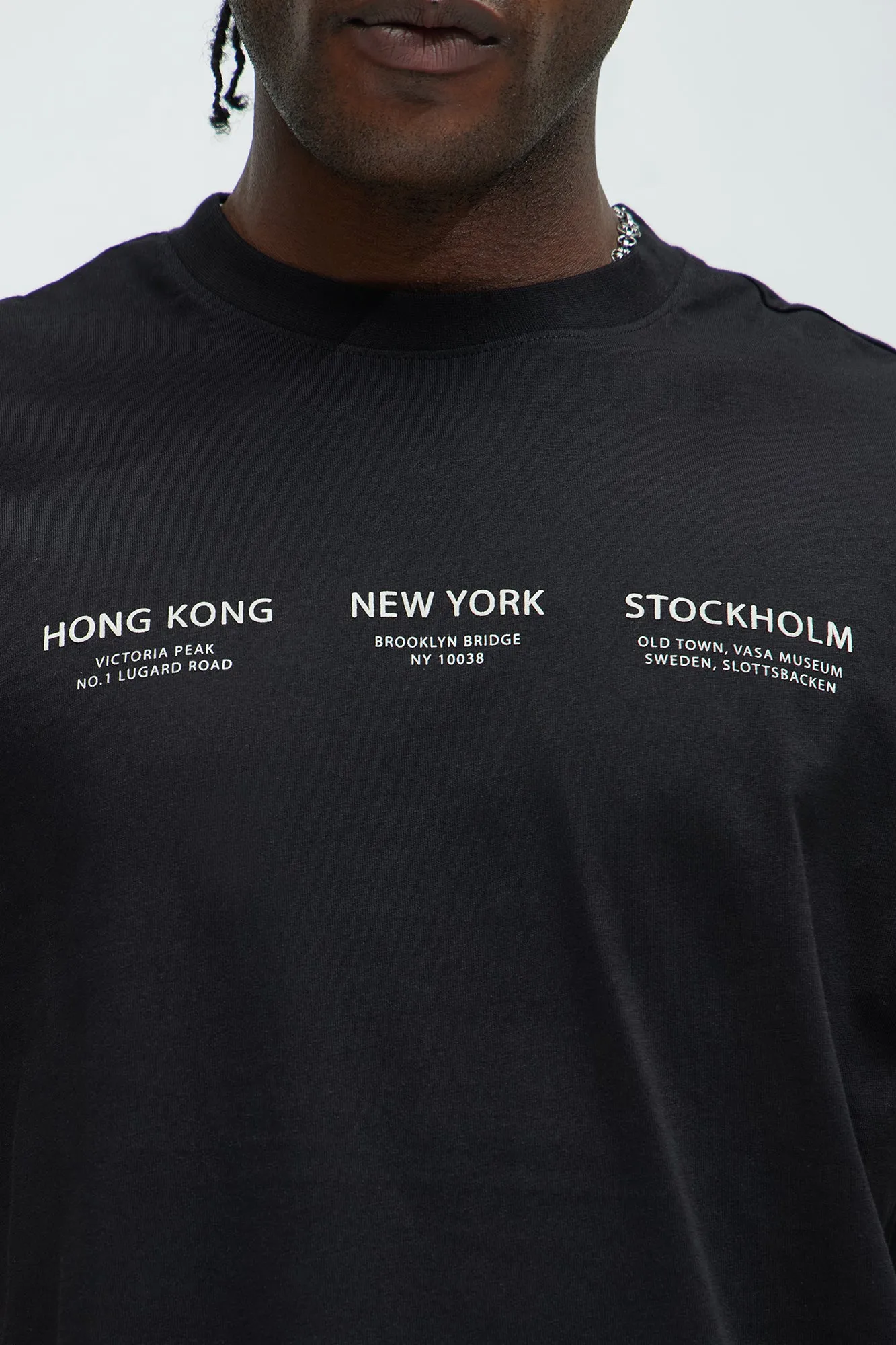 Mr. International Short Sleeve Tee - Black sold by Fashion Nova product image thumbnail 3