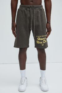 Read On Sweatshorts - Charcoal sold by Fashion Nova