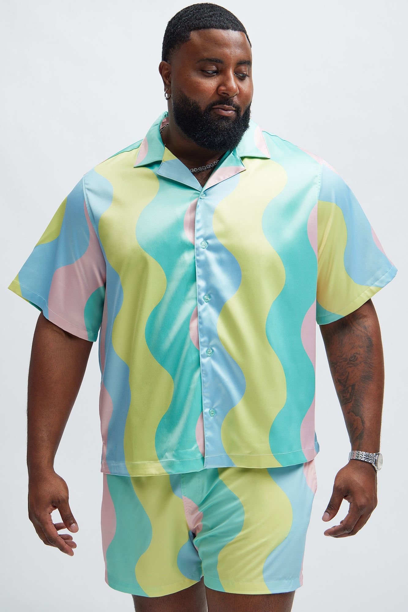 Wavy Vibes Shirt - Multi Color sold by Fashion Nova product image thumbnail 5