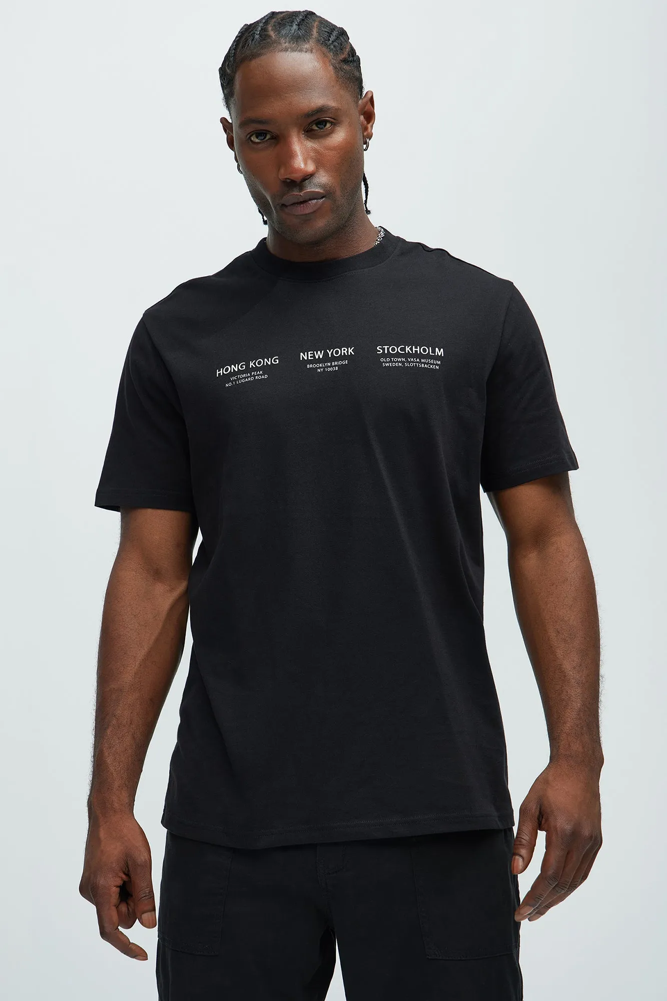 Mr. International Short Sleeve Tee - Black sold by Fashion Nova product image thumbnail 4