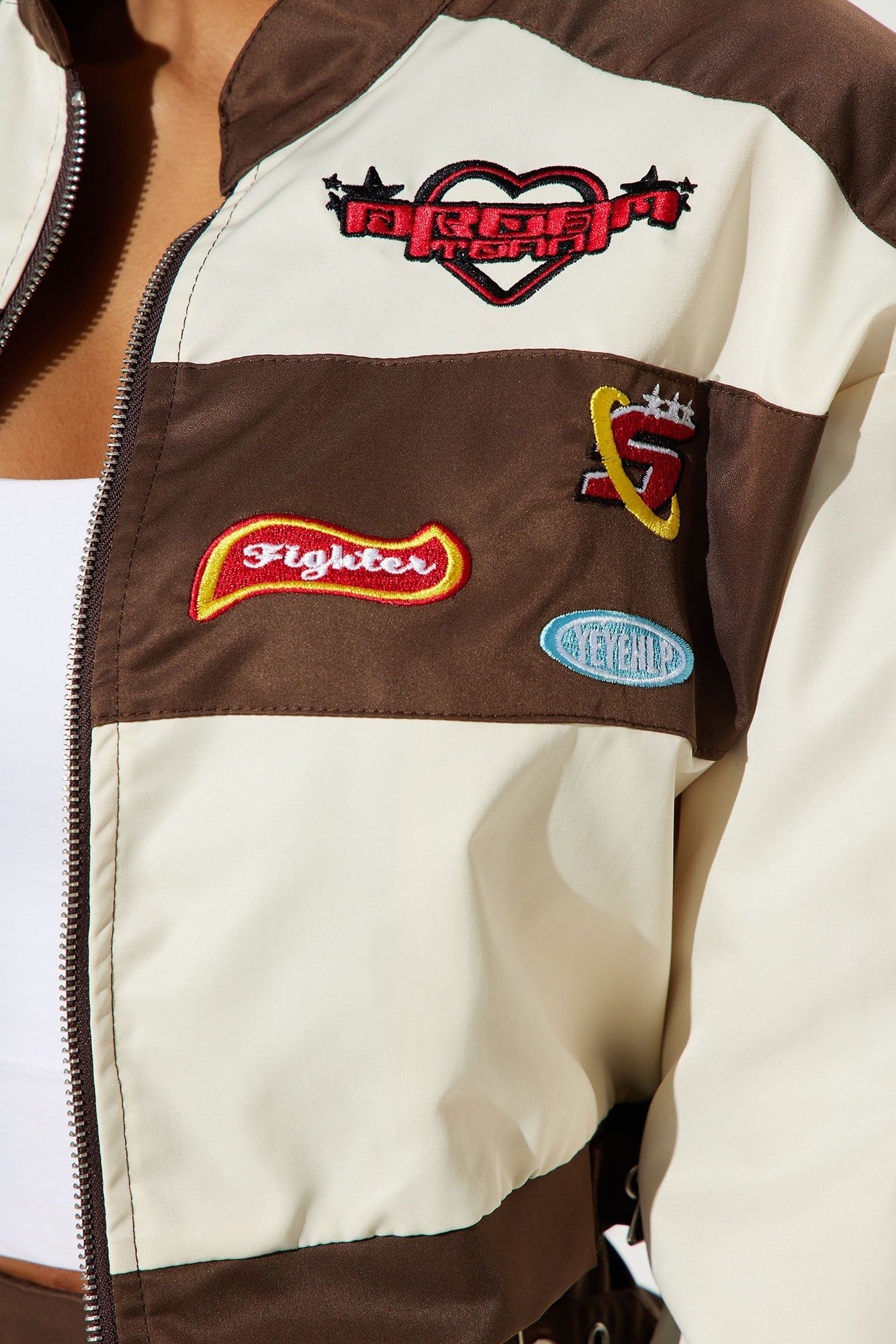 Cool Chick Mini Skirt Set - Brown/combo sold by Fashion Nova product image thumbnail 3