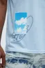 Dreamland Tour Short Sleeve Tee - Light Blue sold by Fashion Nova