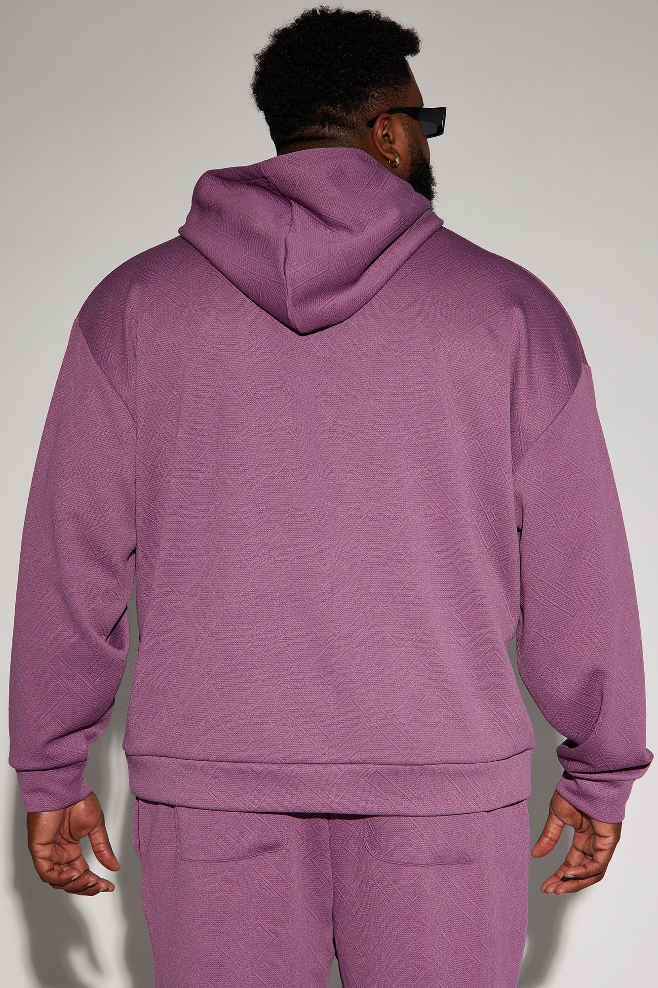 Textured Lines Hoodie - Purple sold by Fashion Nova product image thumbnail 7