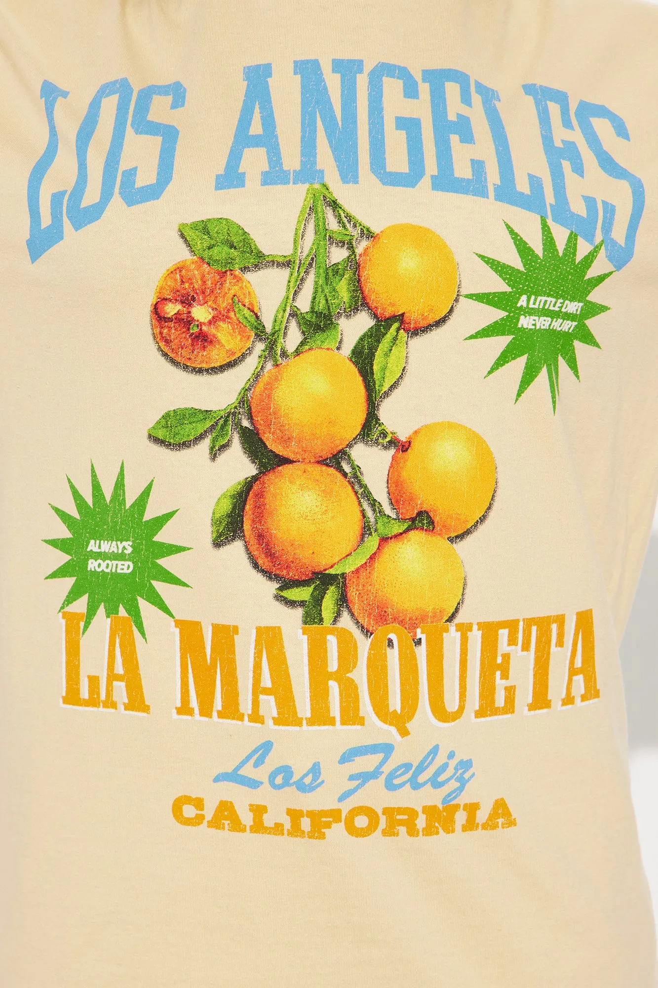 La Marqueta Oversized Tee - Yellow sold by Fashion Nova product image thumbnail 2