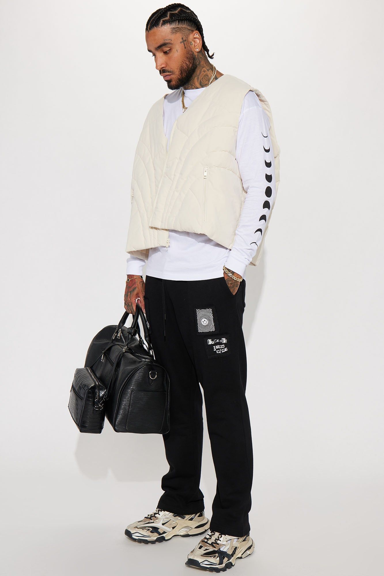 Balance Long Sleeve Tee - White sold by Fashion Nova product image thumbnail 3