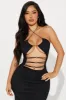 Harper Mesh Maxi Dress - Black sold by Fashion Nova