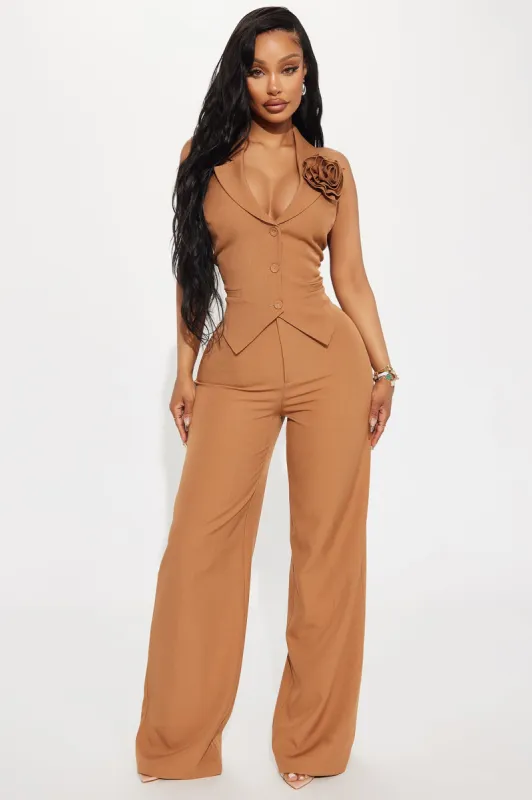 Elle Pant Set - Taupe sold by Fashion Nova