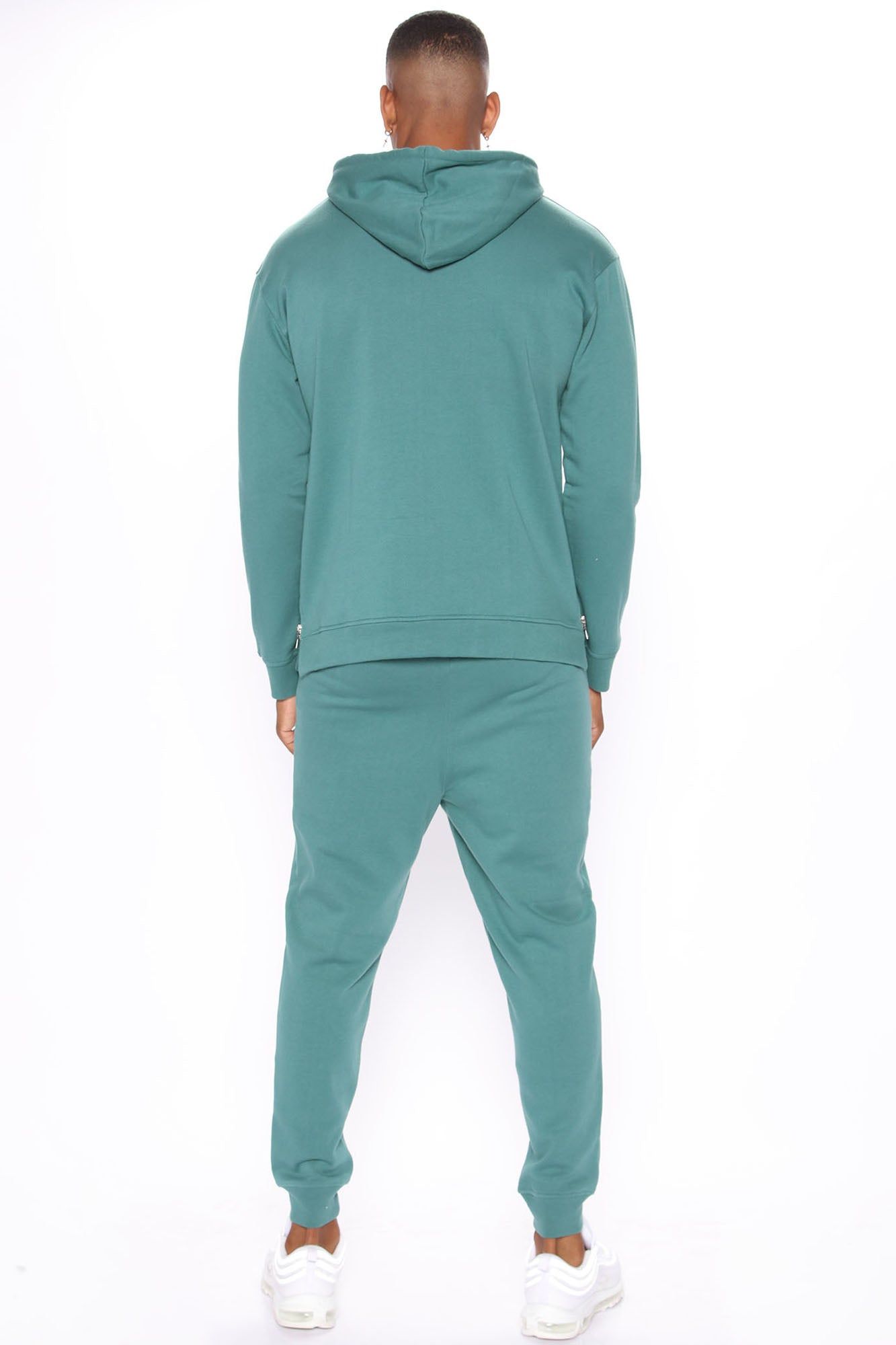 Tyson Side Zip Hoodie - Green sold by Fashion Nova product image thumbnail 5