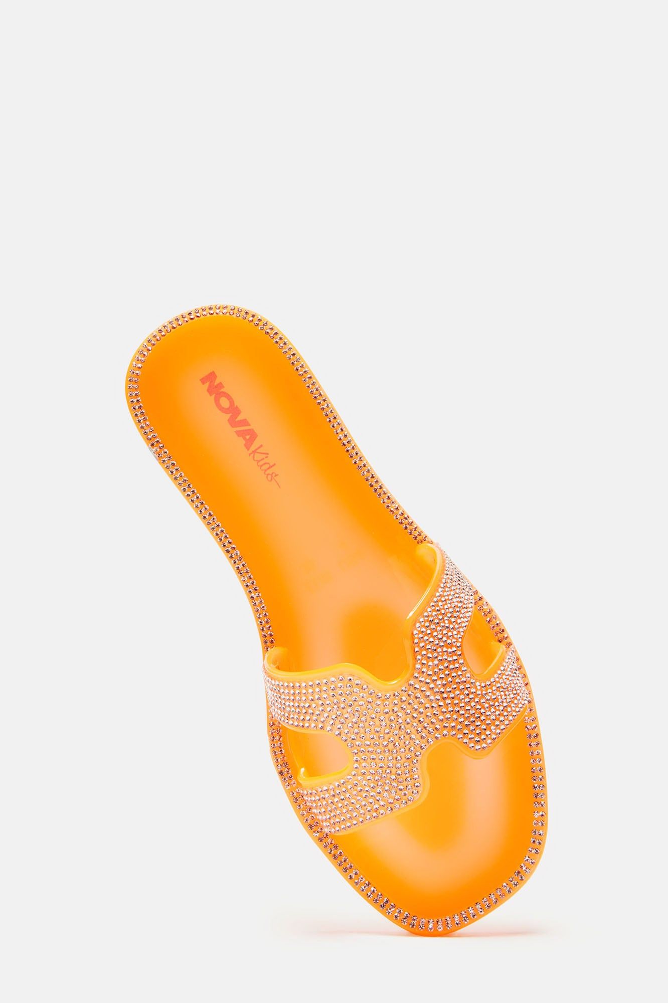 Mini Mya II Flat Sandal - Orange sold by Fashion Nova product image thumbnail 4