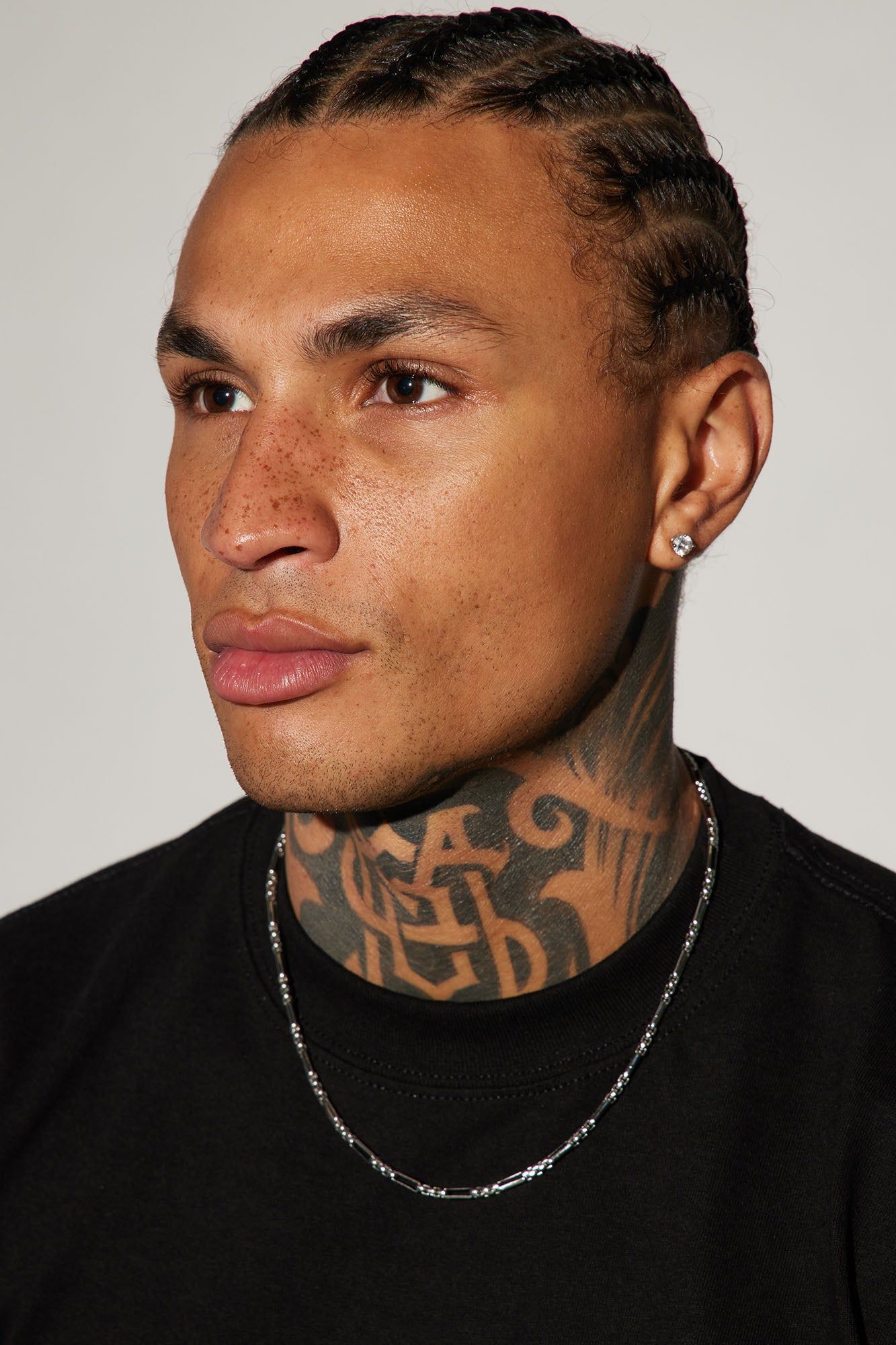 Station Box Chain Necklace - Silver sold by Fashion Nova product image thumbnail 2