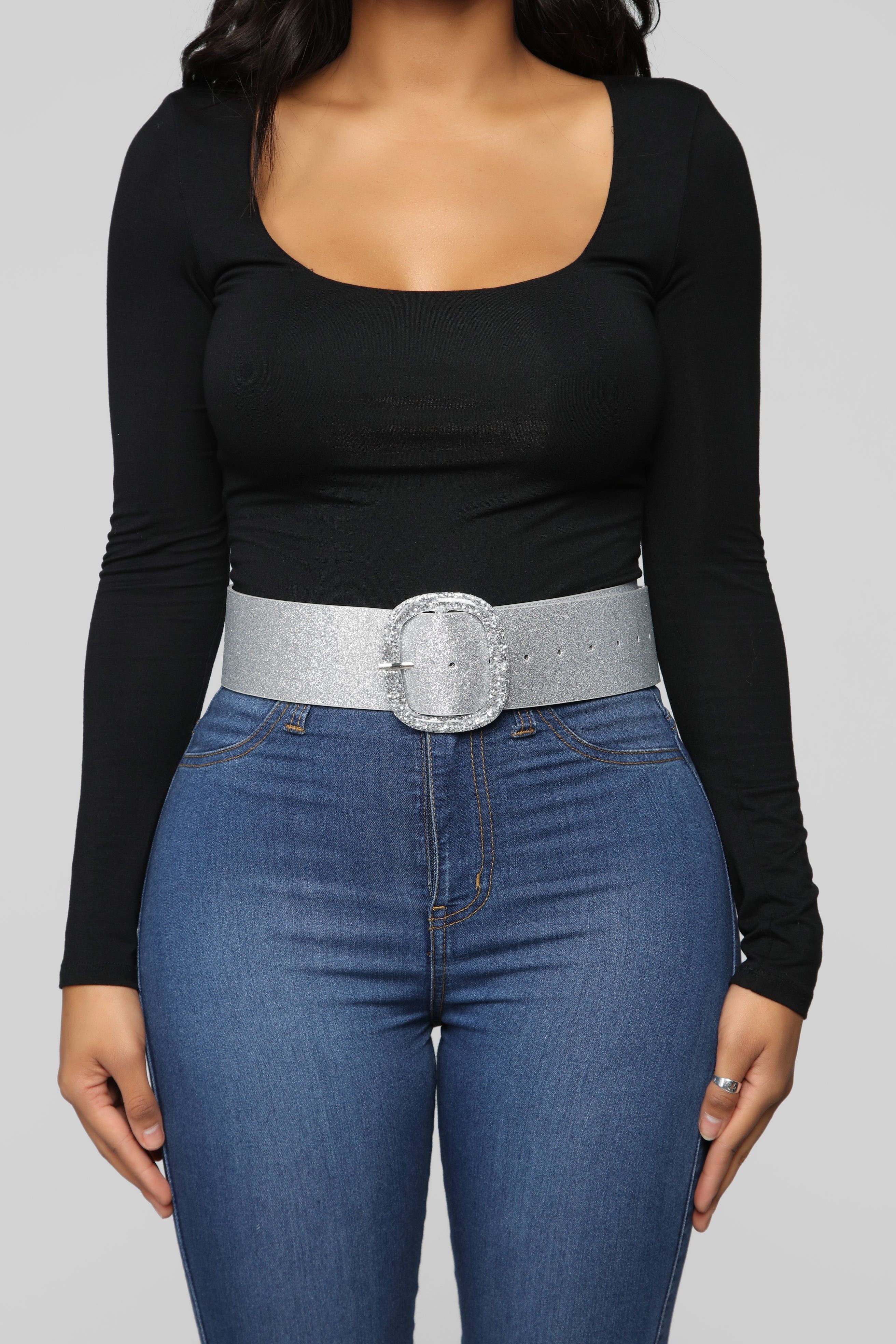 Get Glitz Belt - Silver sold by Fashion Nova product image thumbnail 3