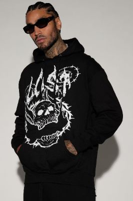 Lost Wanderer Hoodie - Black sold by Fashion Nova