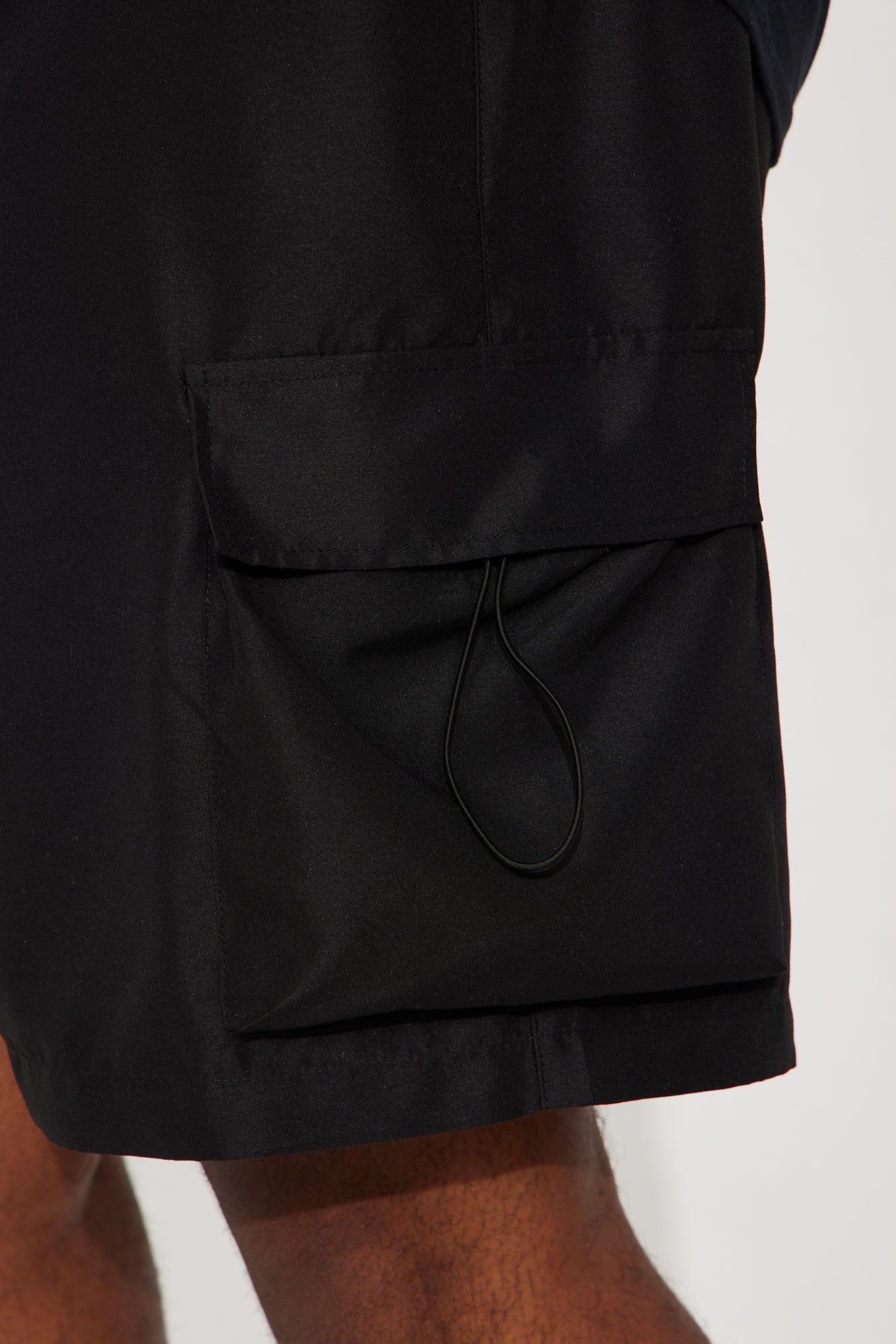 Keep It Coming Cargo Nylon Shorts - Black sold by Fashion Nova product image thumbnail 8
