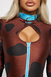 Solving Mysteries Pup Jumpsuit 3 Piece Costume Set - Brown/combo sold by Fashion Nova