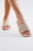 Set You Free Crochet Sandals - Beige sold by Fashion Nova