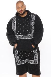 Western Hoodie - Black/White sold by Fashion Nova