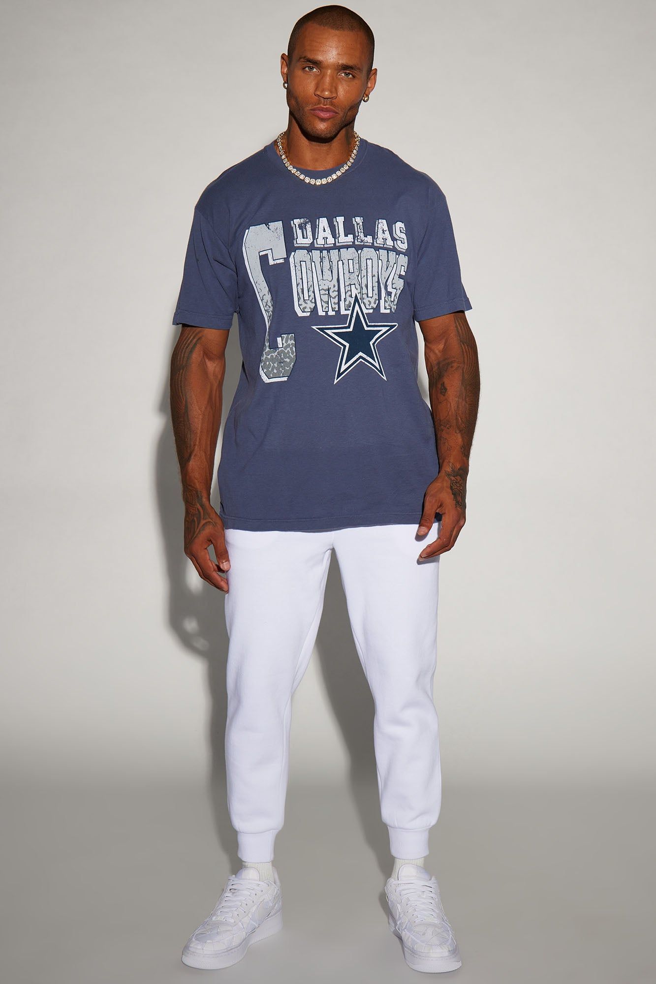 Cowboys Legacy Short Sleeve Tee - Navy/combo sold by Fashion Nova product image thumbnail 3