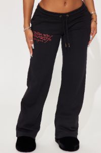 Love Kills Ed Hardy Pant - Black sold by Fashion Nova