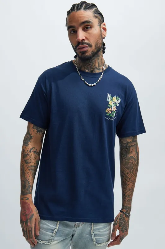 Control Your Destiny Short Sleeve Tee - Navy sold by Fashion Nova