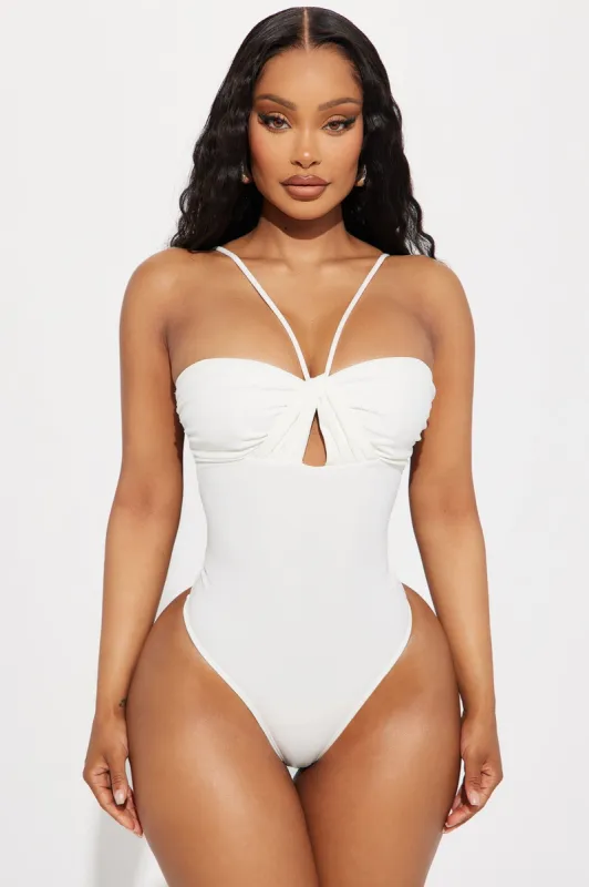 Brunch And Mimosas Bodysuit - Ivory sold by Fashion Nova