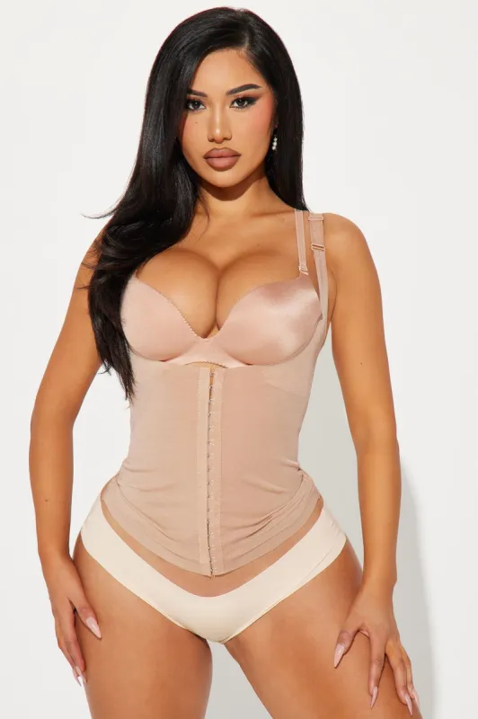 Feeling My Best Corset Shapewear Top - Honey sold by Fashion Nova