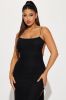 Jadene Mesh Maxi Dress - Black sold by Fashion Nova