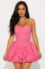A Night in Paris Bubble Mini Dress - Fuchsia sold by Fashion Nova