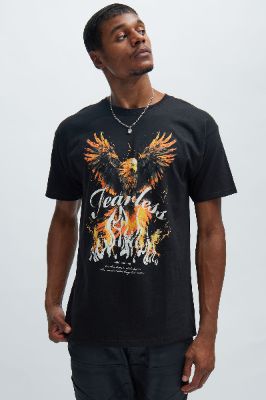 Fearless Short Sleeve Tee - Black sold by Fashion Nova