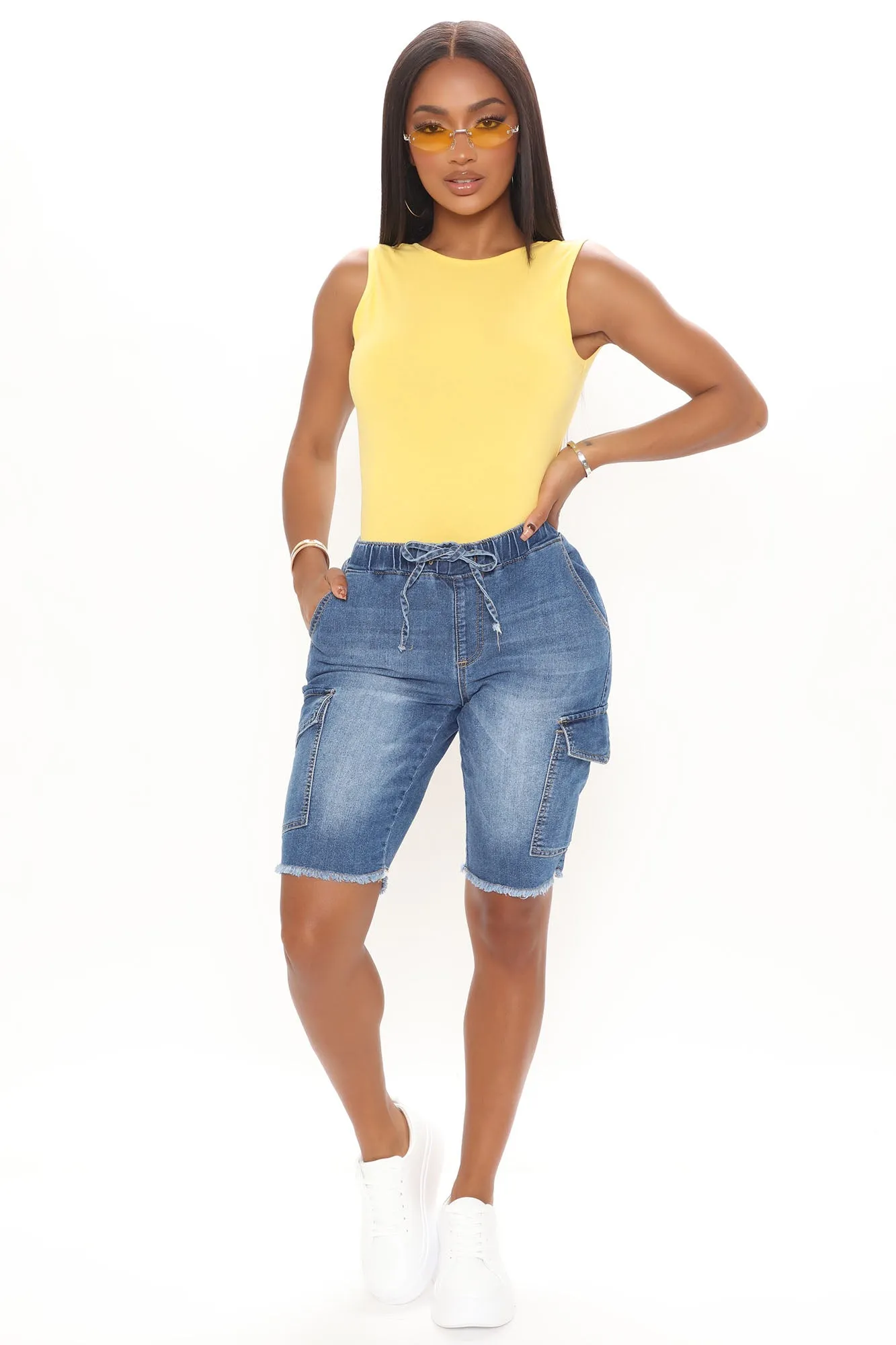 Open Options Backless Bodysuit - Yellow sold by Fashion Nova product image thumbnail 2