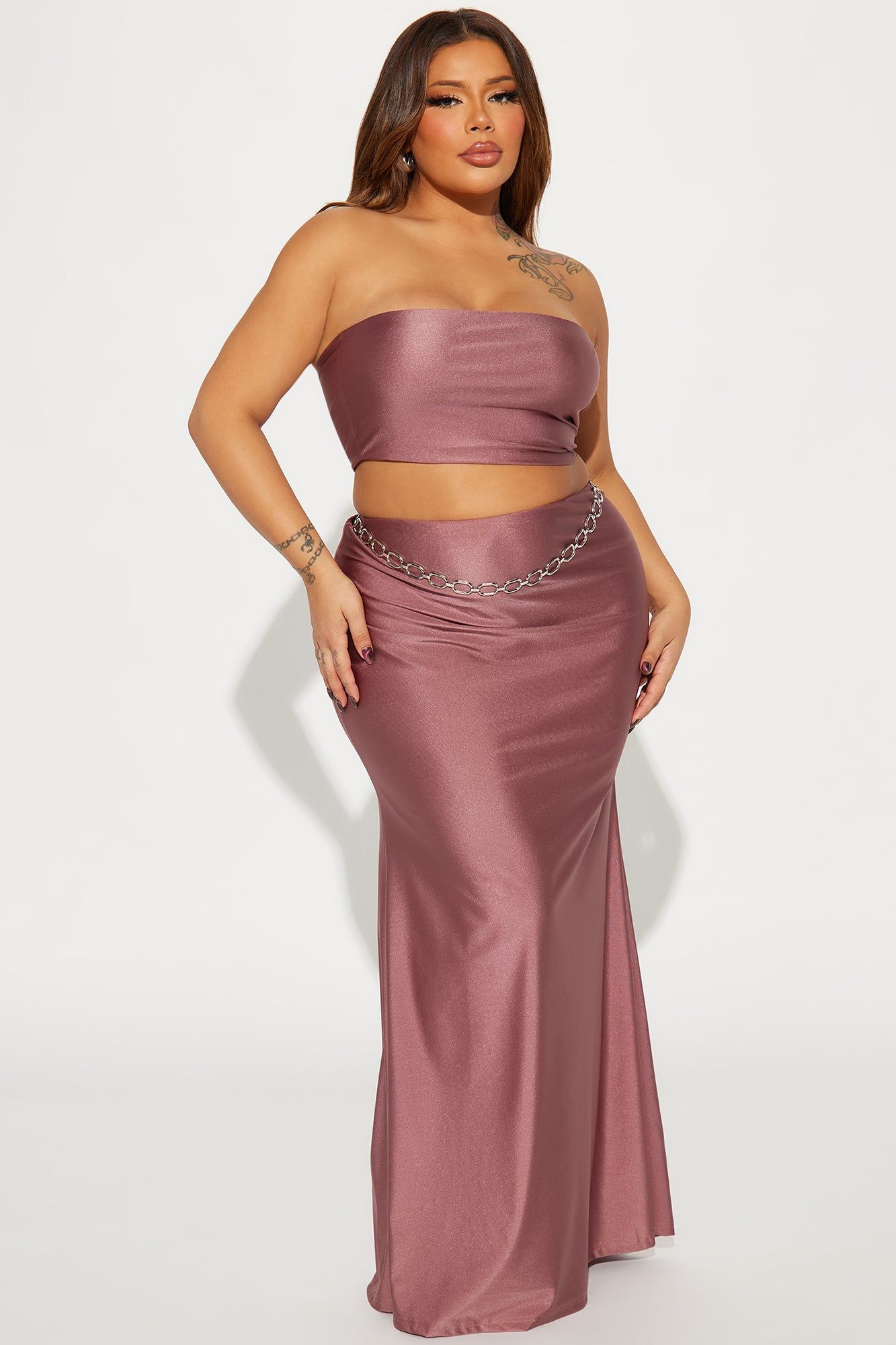 My Favorite Maxi Skirt Set - Mauve sold by Fashion Nova product image thumbnail 4