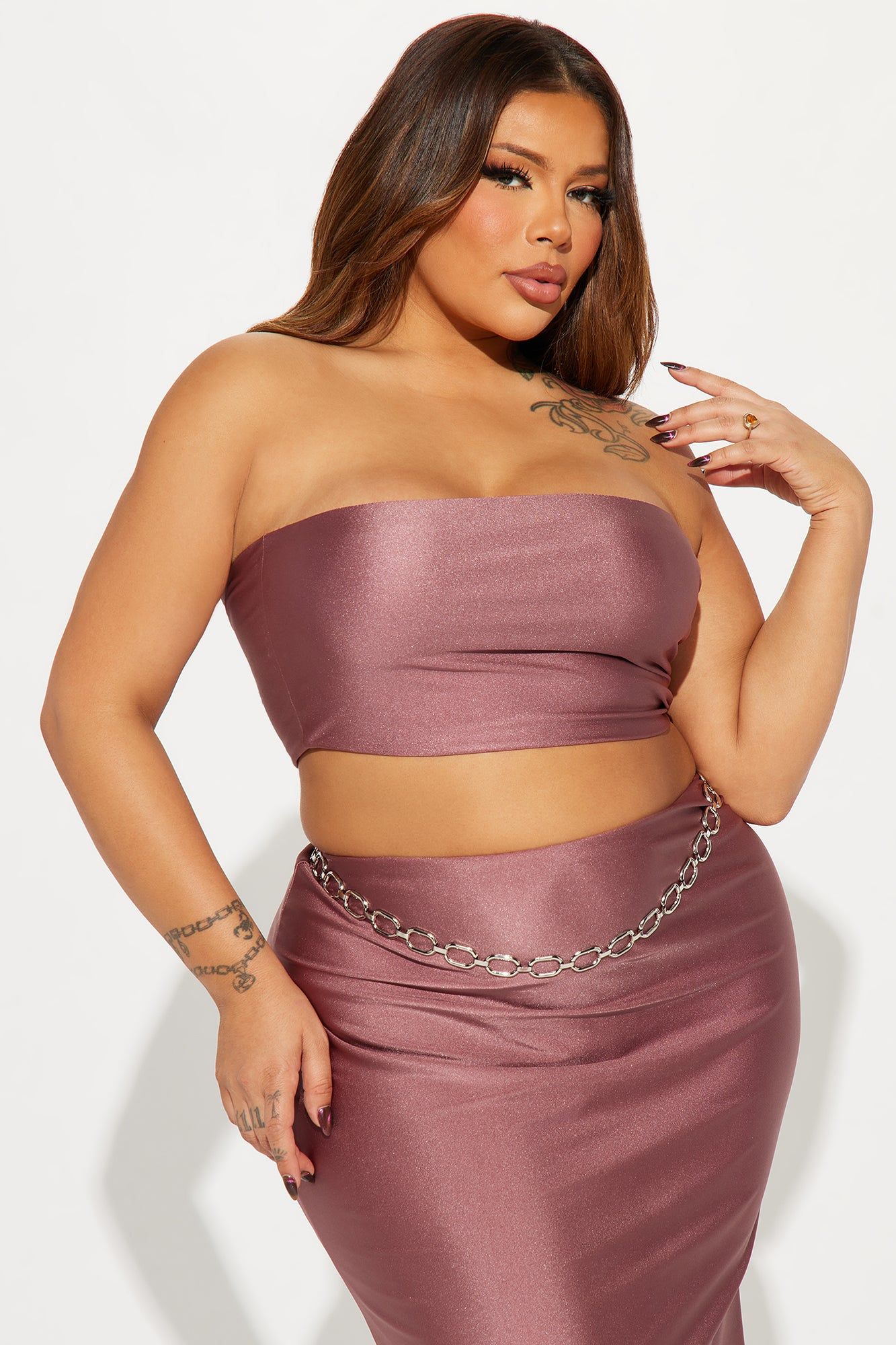 My Favorite Maxi Skirt Set - Mauve sold by Fashion Nova product image thumbnail 5
