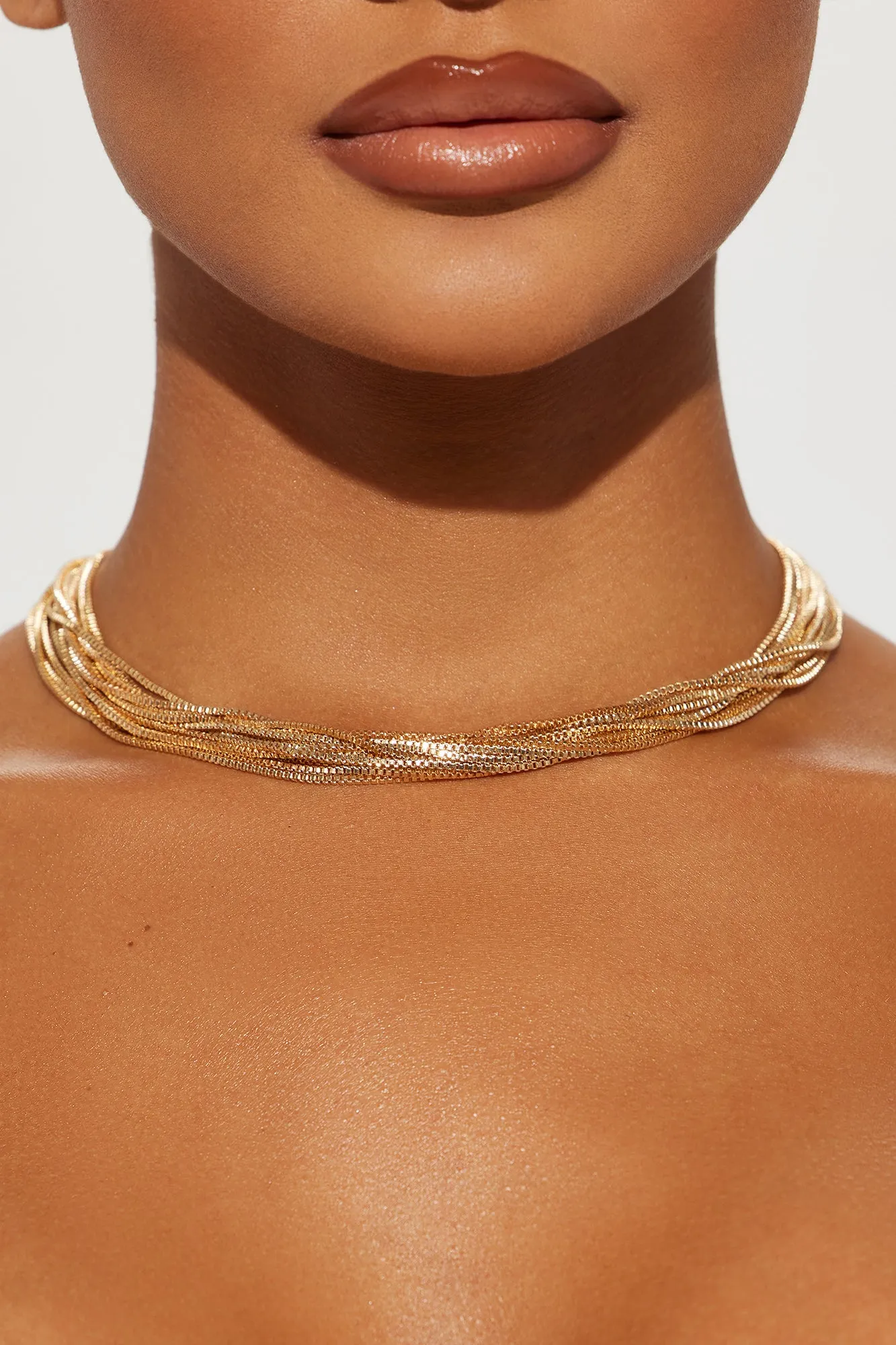 Solid Babe Necklace - Gold sold by Fashion Nova