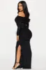 Adeline Mesh Maxi Dress - Black sold by Fashion Nova