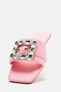 Never Complicated Flat Sandals - Pink sold by Fashion Nova