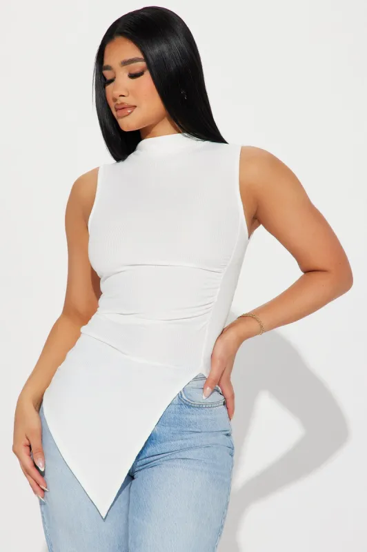 Harmony Sleeveless Top - Ivory sold by Fashion Nova