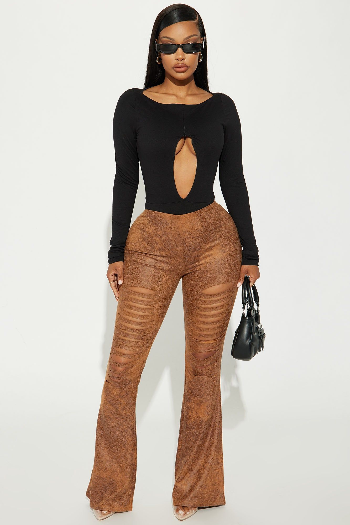 It Only Gets Better Zipper Bodysuit - Black sold by Fashion Nova product image thumbnail 2