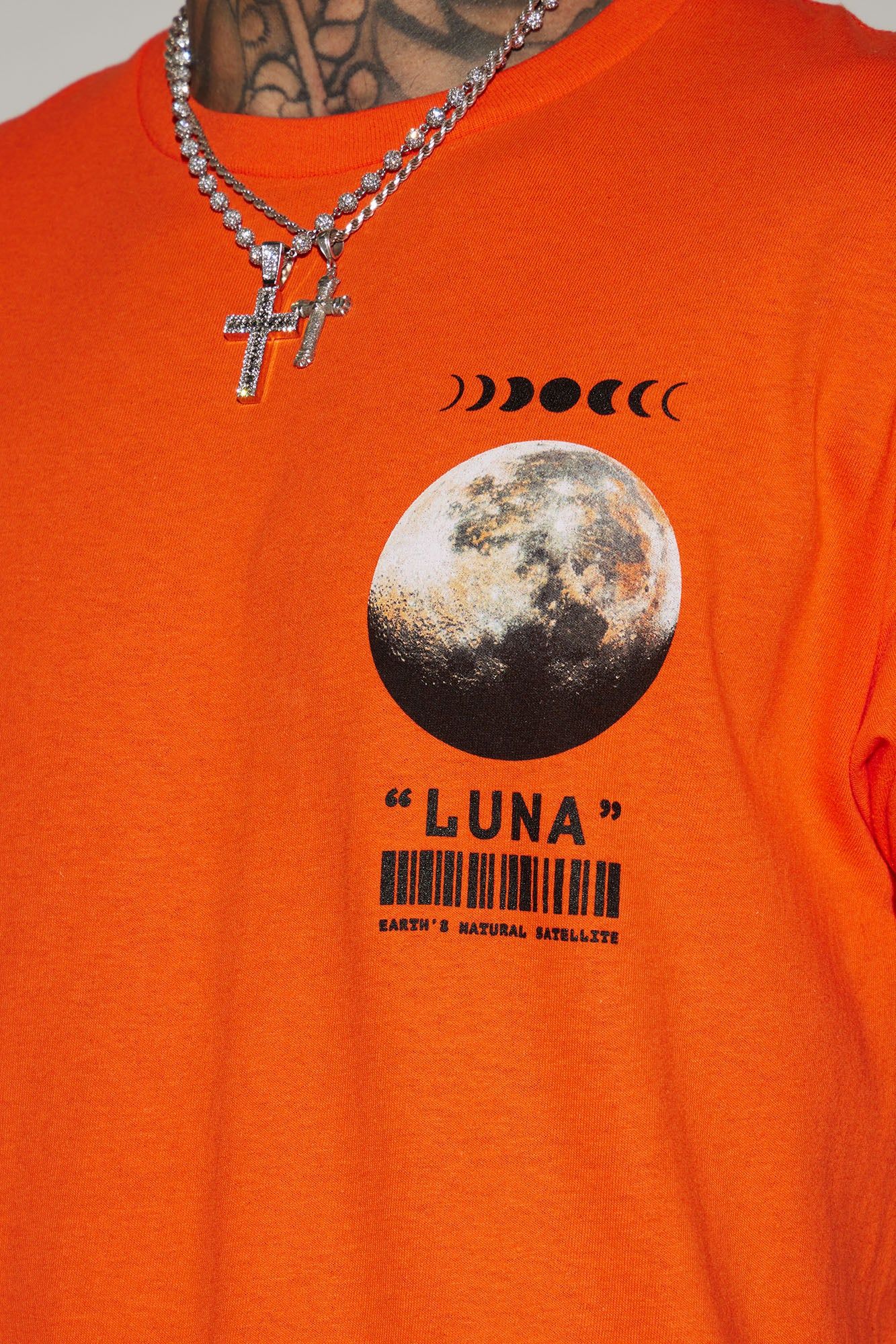 Luna Short Sleeve Tee - Orange sold by Fashion Nova product image thumbnail 3